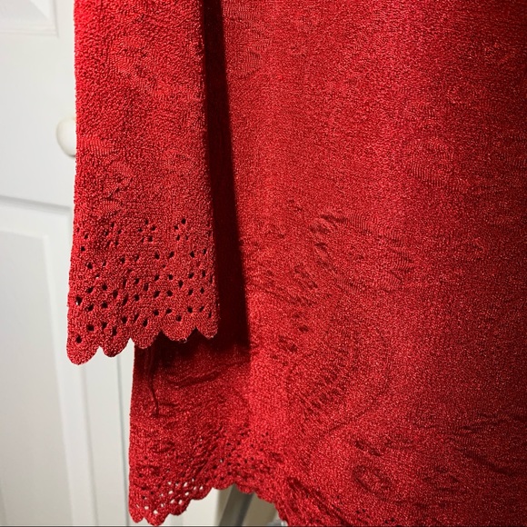 Cutout Lace Blouse - Picture 6 of 9